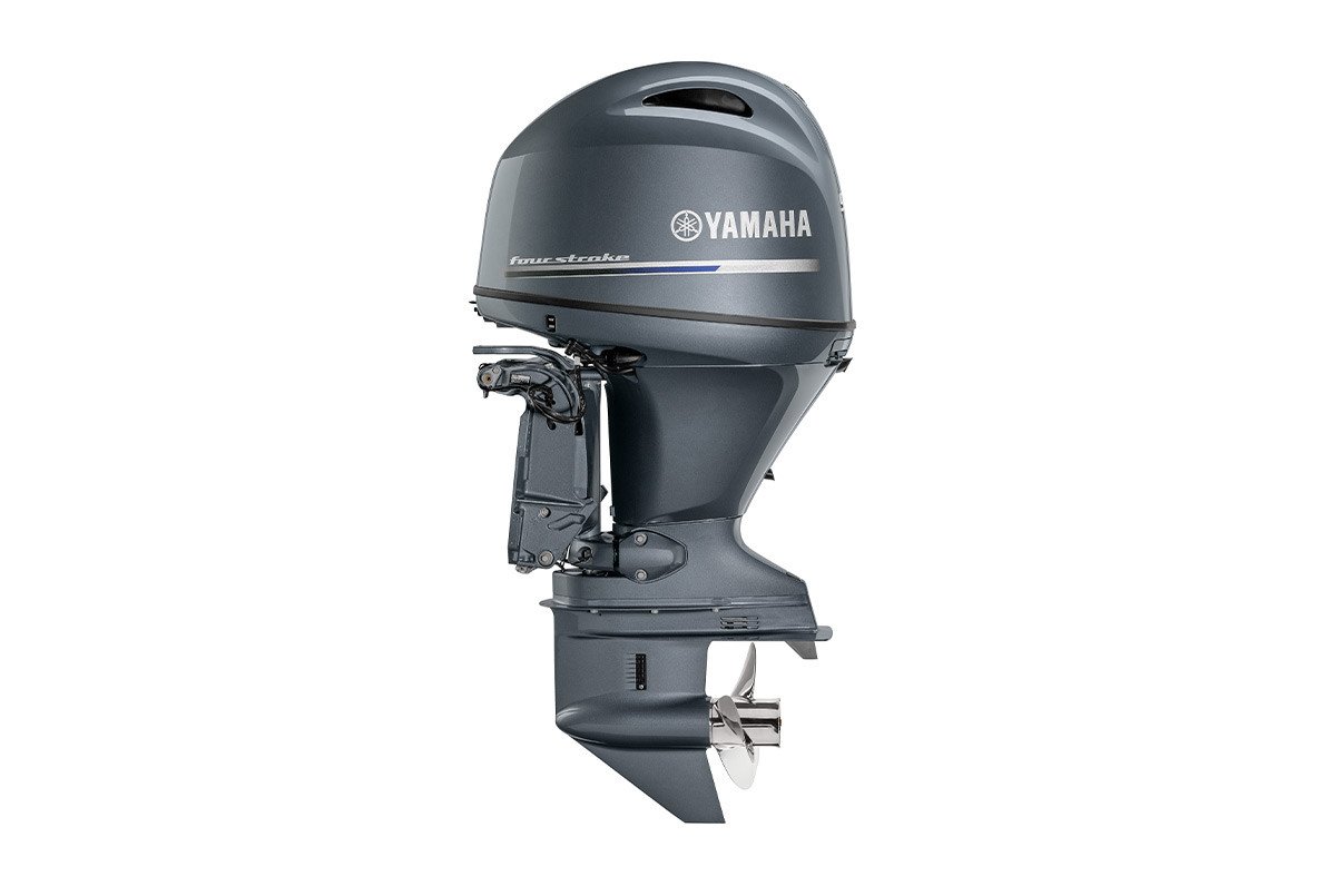 Yamaha 90hp Midrange Outboard Motor 20" Shaft Standard Rotation Grey F90LB - Image 2