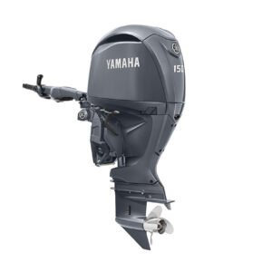 Yamaha 150hp Standard Outboard Motor 25" Shaft Standard Rotation Grey F150XHA