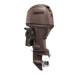 Yamaha 70hp Midrange Outboard Motor 20" Shaft Standard Rotation Matte Brown F70LB3 MB