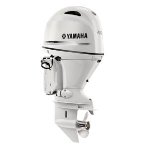 Yamaha 90hp Standard Outboard Motor 20" Shaft Standard Rotation Pearl White F90LB2