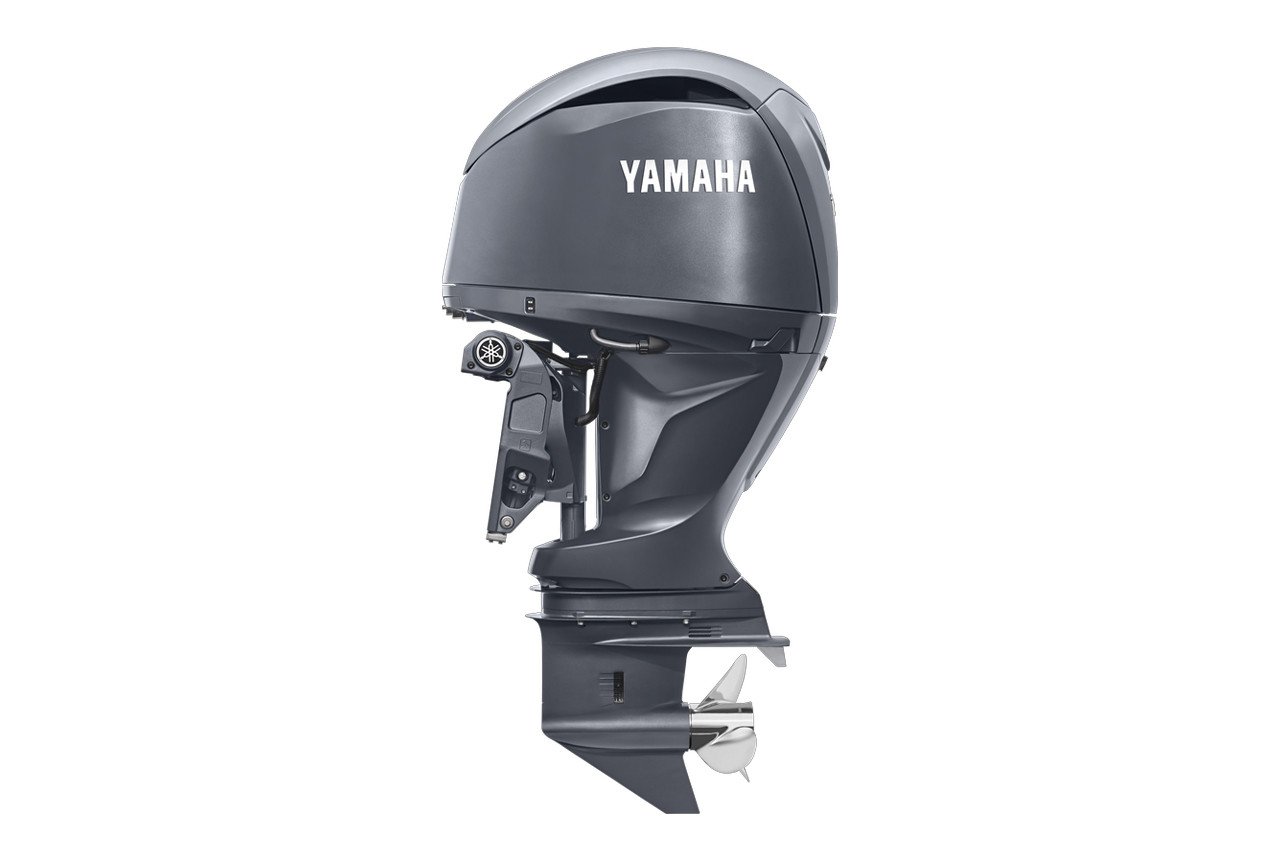 Yamaha 150hp Standard Outboard Motor 25" Shaft Standard Rotation Grey F150XD - Image 2
