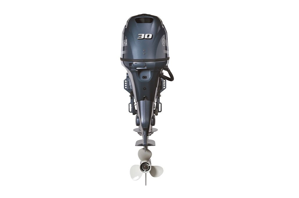 Yamaha 30hp Midrange Outboard Motor 20" Shaft Standard Rotation Grey F30LA - Image 3