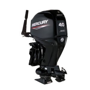 Mercury 40hp Jet Outboard - Tiller, Electric Start, 15" Shaft - 40ELHPT