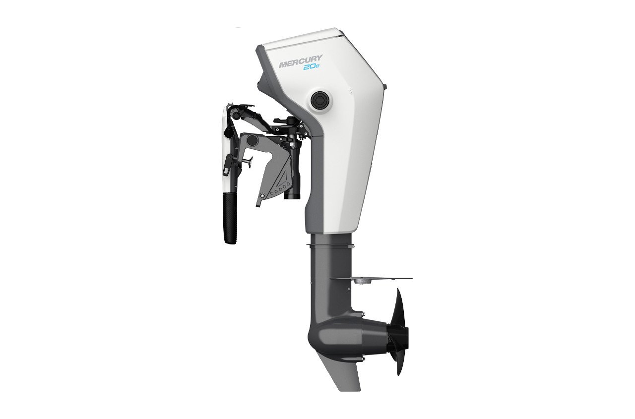 Mercury Avator Electric Outboard - 20ESH - 5hp Equivalent, Tiller, 15" Shaft - Image 2