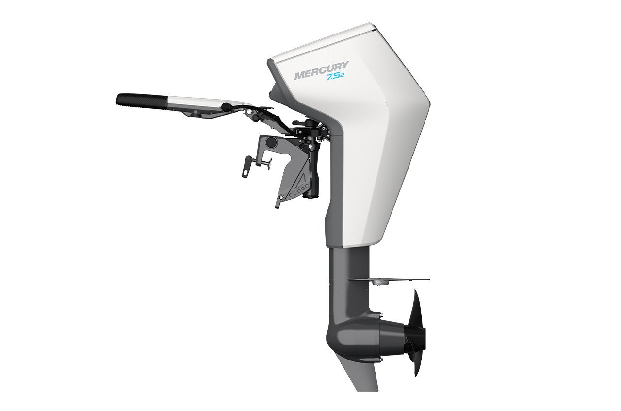 Mercury Avator Electric Outboard | 7.5EXLH | 3.5hp Equivalent, Tiller, 25" Shaft - Image 2