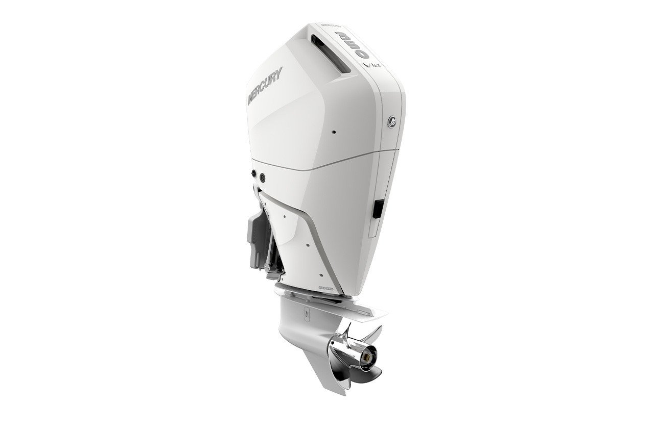 Mercury 350HP Verado V10 4-Stroke Outboard | Counter Rotation | Digital Throttle & Shift | Electric Start | 30" XX-Long | White | Verado 350CXXL V1... - Image 4