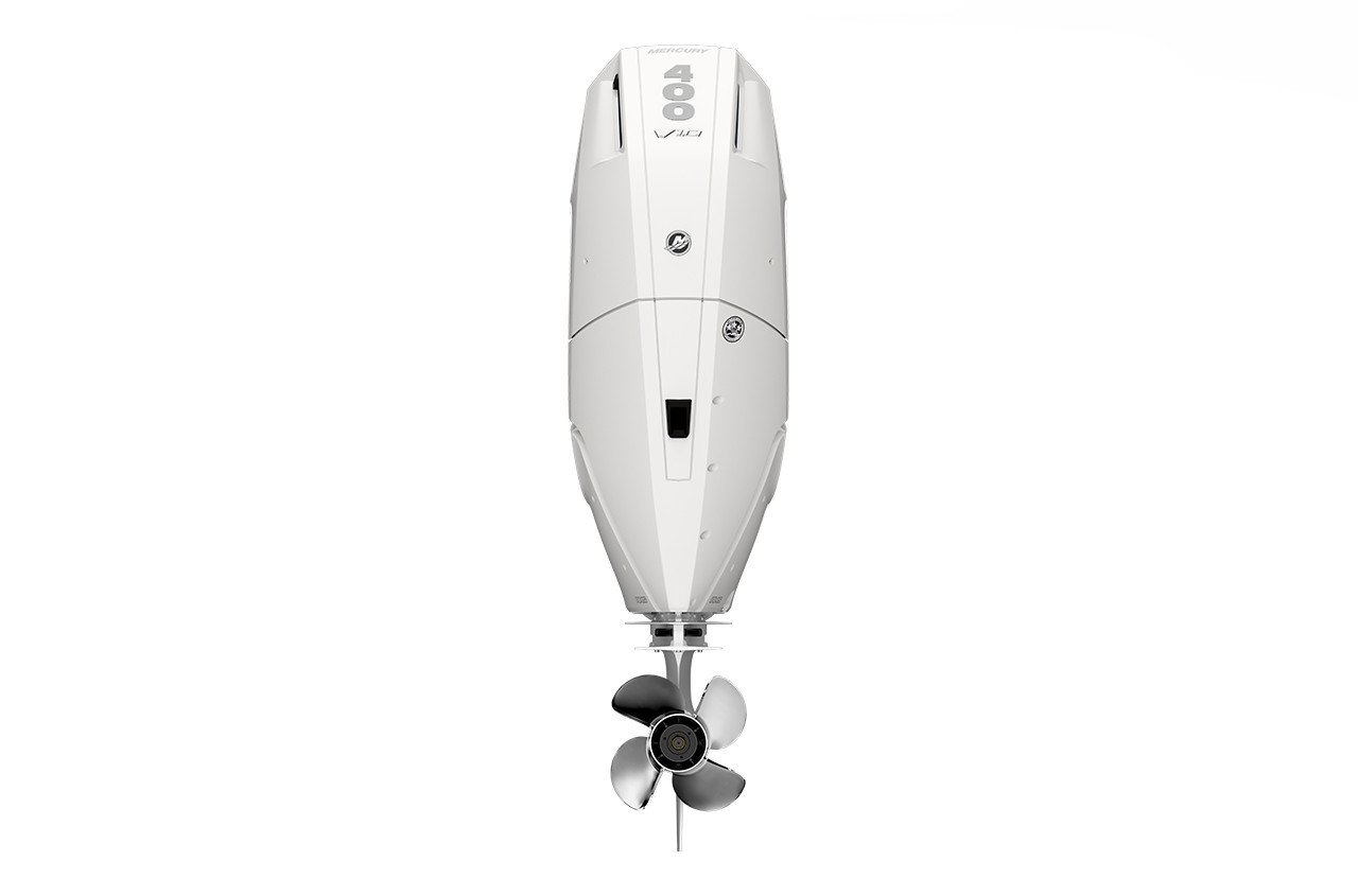 Mercury 400HP Verado V10 4-Stroke Outboard | Counter Rotation | Electric Start | 35" XX-Long | White | Verado 400CXXXL V10 WH - Image 8