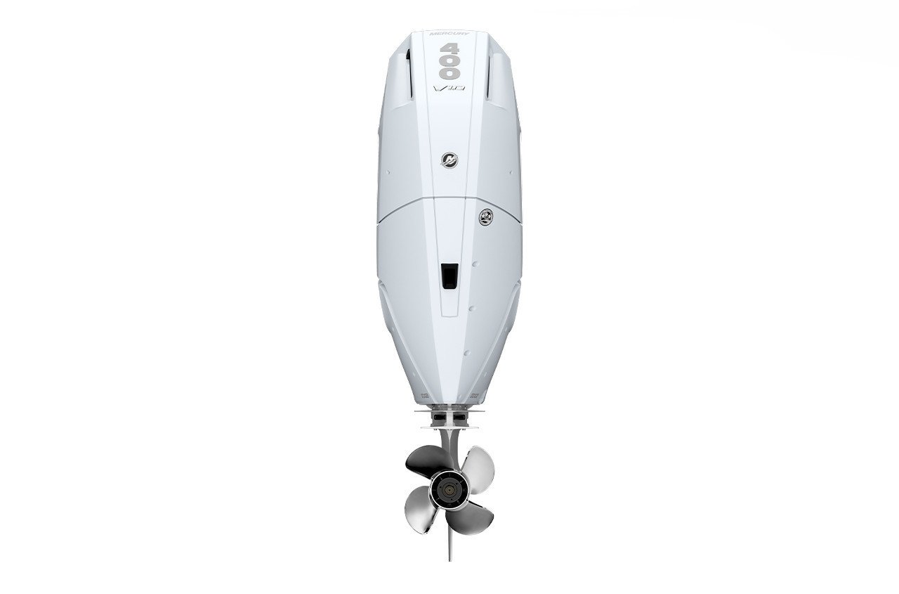 Mercury 400HP Verado V10 4-Stroke Outboard | Counter Rotation | Electric Start | 35" XX-Long | White | Verado 400CXXXL V10 WH - Image 3
