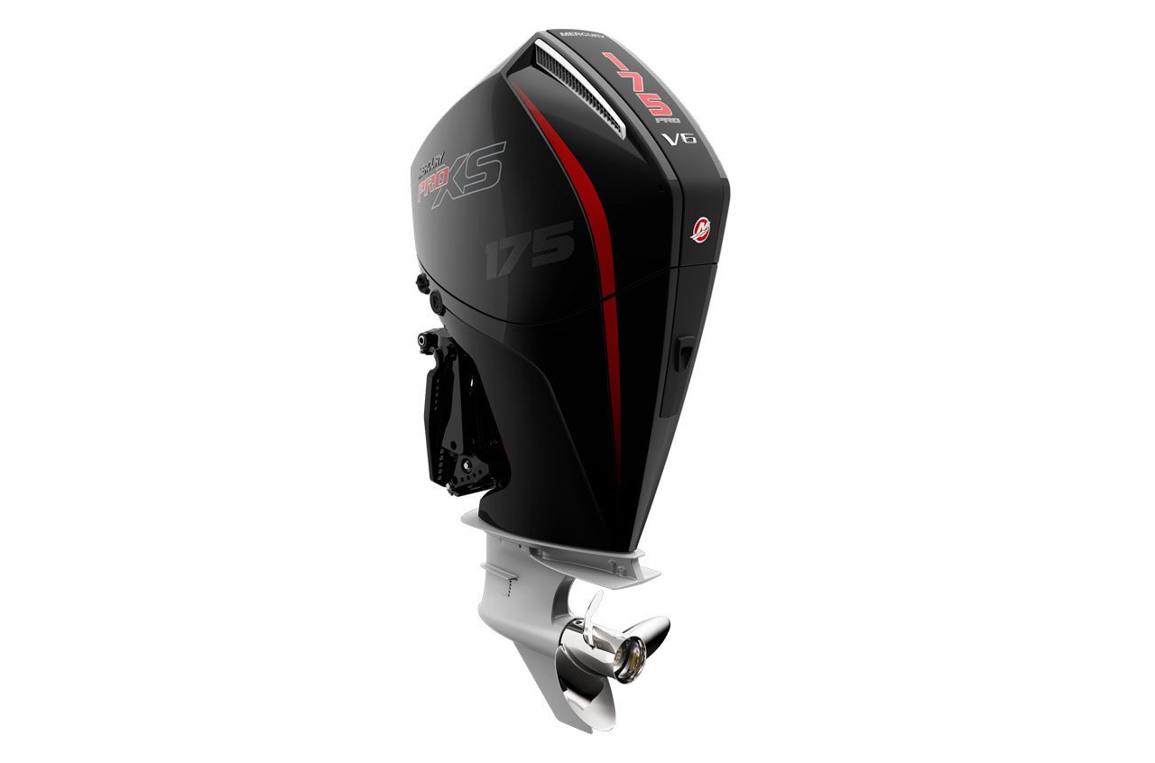 Mercury Pro XS 175hp Outboard - Remote Mechanical, Electric Start, 25" Shaft - 175XL