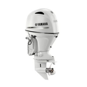 Yamaha 115hp Special Edition Outboard Motor 25" Shaft Standard Rotation Pearl White F115XB2 WT