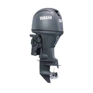 Yamaha 50hp Midrange Outboard Motor 20" Shaft Standard Rotation Grey F50LC