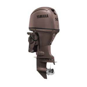 Yamaha 50hp Midrange Outboard Motor 20" Shaft Standard Rotation Matte Brown F50LC3
