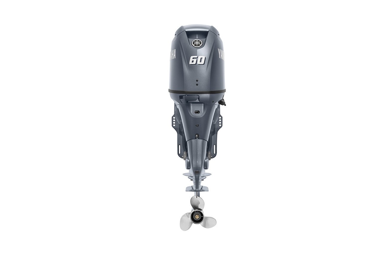 Yamaha 60hp High Thrust Outboard Motor 20" Shaft Standard Rotation Grey T60LC - Image 3