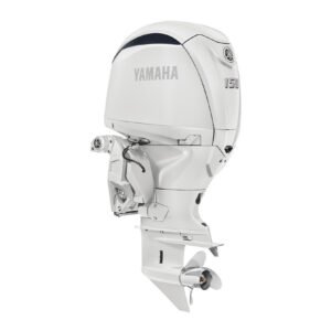 Yamaha 150hp Standard Outboard Motor 20" Shaft Standard Rotation Pearl White F150LD2