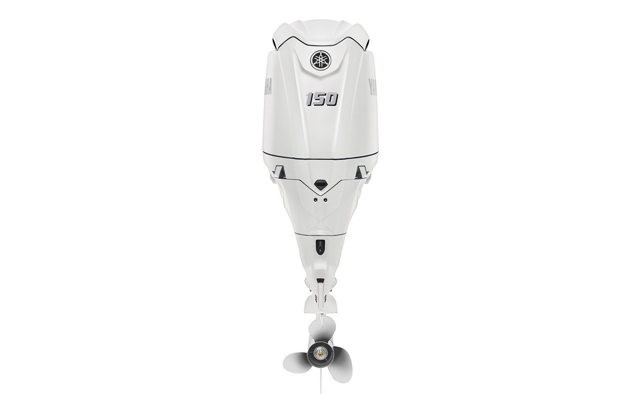Yamaha 150hp DEC Outboard Motor 25" Shaft Standard Rotation White F150XSA2 - Image 3