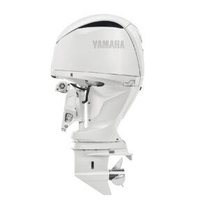 Yamaha 200hp Standard Outboard Motor 25" Shaft Counter Rotation Pearl White LF200XD2