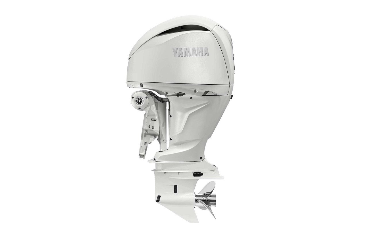 Yamaha 250hp DEC Outboard Motor 25" Shaft Counter Rotation White LF250XSB2 - Image 2