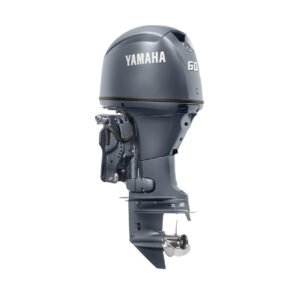 Yamaha 60hp Midrange Outboard Motor 20" Shaft Standard Rotation Grey F60LC