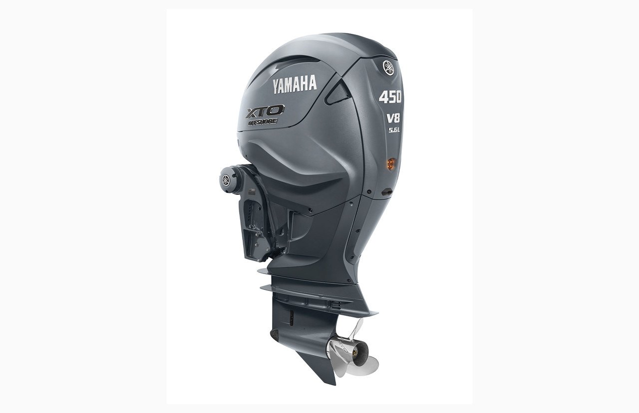 Yamaha 450hp XTO Offshore Outboard Motor 25" Shaft Counter Rotation Grey LXF450XSA