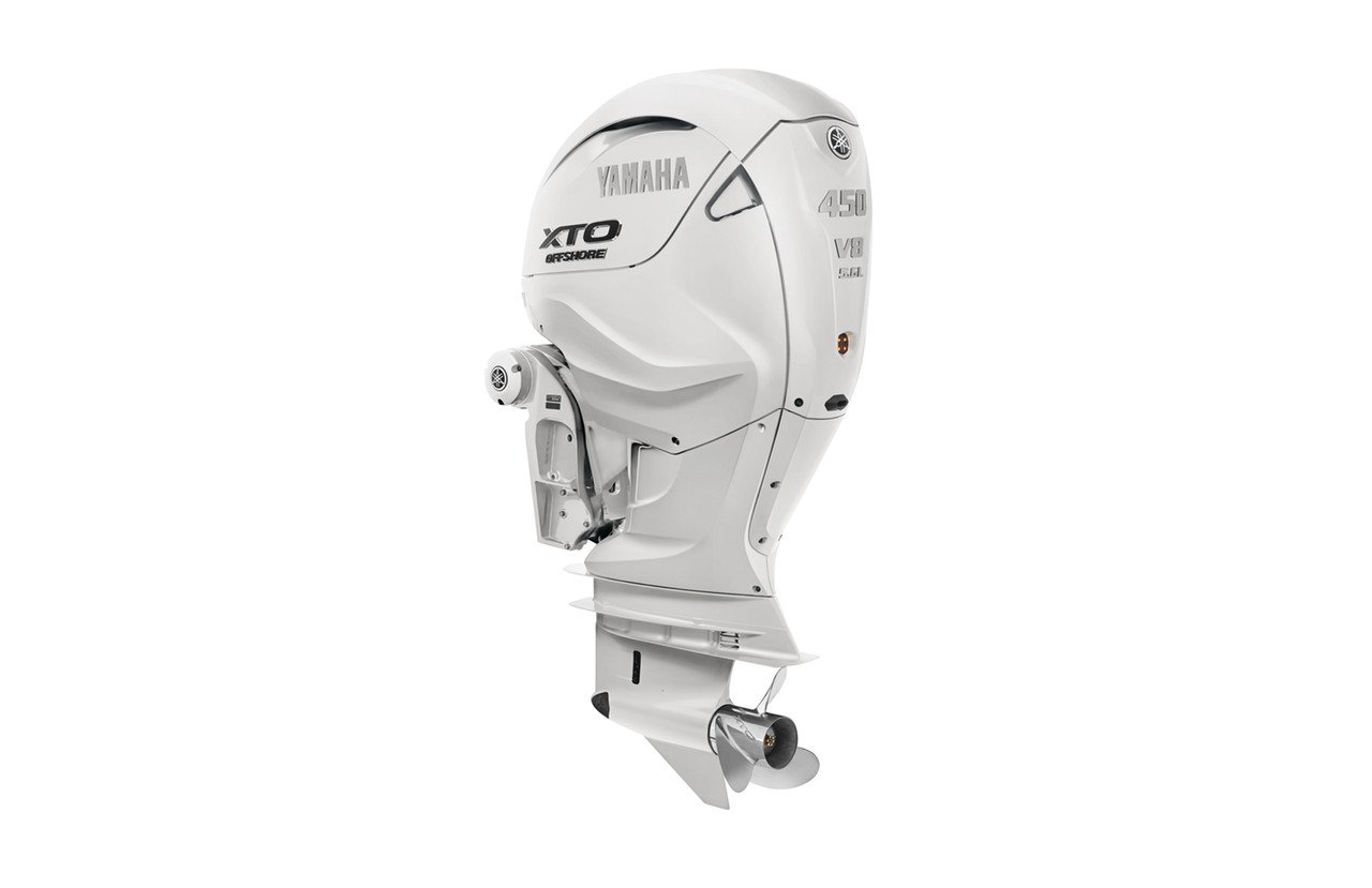 Yamaha 450hp XTO Offshore Outboard Motor 30" Shaft Counter Rotation White LXF450USA2