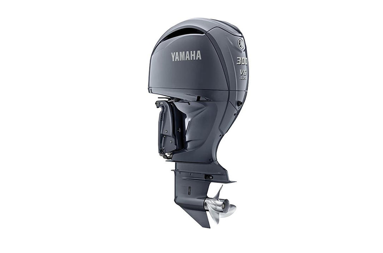 Yamaha 300hp DEC Outboard Motor 25" Shaft Standard Rotation Grey F300XCB